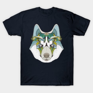 Husky Dog Siberian Alaskan T-Shirt